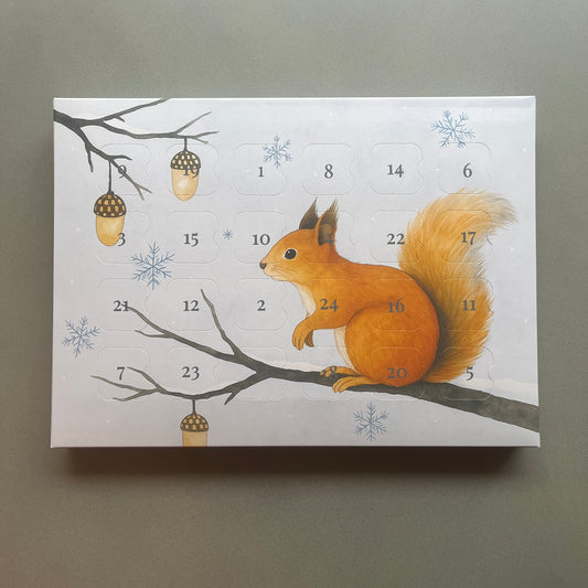 Julekalender - ren mørk chokolade
