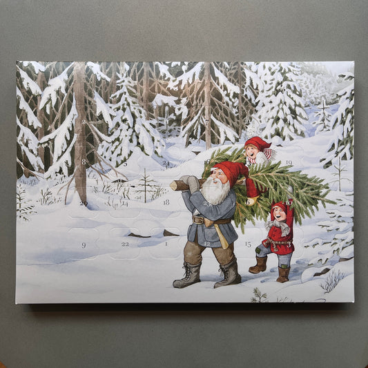 Julekalender - ren lys chokolade