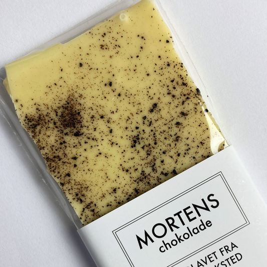 Hvid chokolade med lakrids og citrus