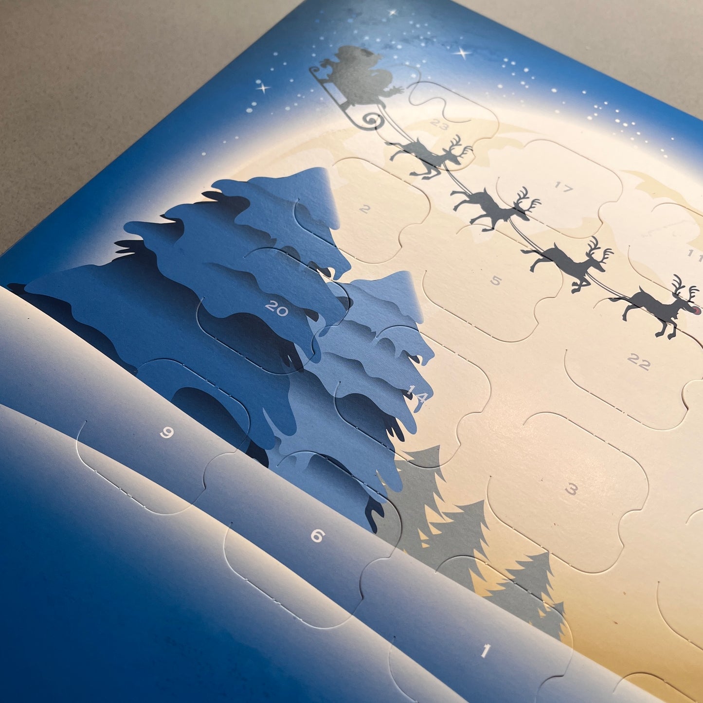Julekalender - ren mørk chokolade